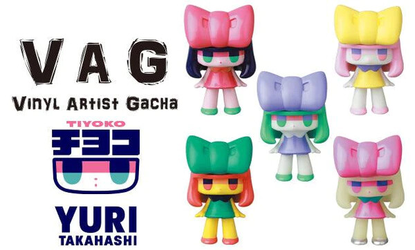 VAG (Vinyl Artist Gacha) Series 32 TIYOKO, Vinyl Artist Gacha [217407] (Chiyoko), Original, Medicom Toy, Trading
